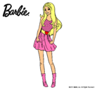 Dibujo Barbie veraniega pintado por kathe