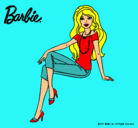 Dibujo Barbie moderna pintado por fosia