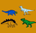 Dibujo Dinosaurios de tierra pintado por XUHEY