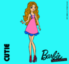 Dibujo Barbie Fashionista 3 pintado por fashionistas