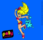 Dibujo Polly Pocket 14 pintado por dracula