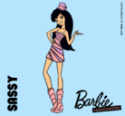 Dibujo Barbie Fashionista 2 pintado por valeria05