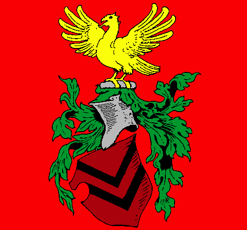 Escudo de armas y aguila 