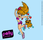 Dibujo Polly Pocket 14 pintado por Noeliarm