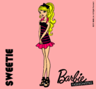 Dibujo Barbie Fashionista 6 pintado por Cosholatee