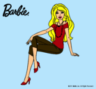 Dibujo Barbie moderna pintado por carjaira