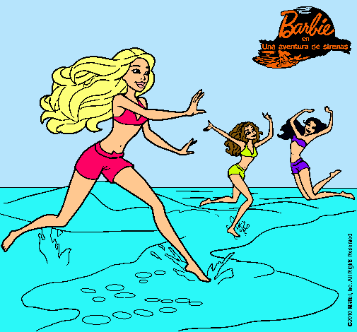 Barbie de regreso a la playa