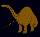 Dibujo Braquiosaurio II pintado por marcosvt