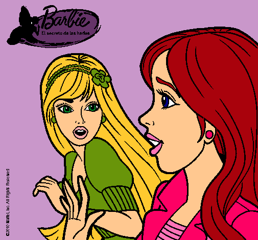 Barbie sorprendida