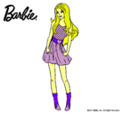 Dibujo Barbie veraniega pintado por carin