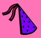 Dibujo Sombrero de cumpleaños pintado por camilu 