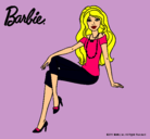 Dibujo Barbie moderna pintado por xkc,v25v32ss