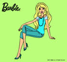 Dibujo Barbie moderna pintado por coralbb