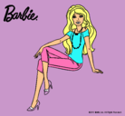 Dibujo Barbie moderna pintado por IRENITA