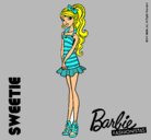 Dibujo Barbie Fashionista 6 pintado por valeria05