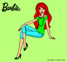 Dibujo Barbie moderna pintado por viatris