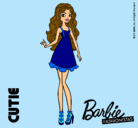 Dibujo Barbie Fashionista 3 pintado por esrefy