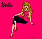 Dibujo Barbie moderna pintado por anace