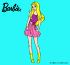 Dibujo Barbie veraniega pintado por yavis