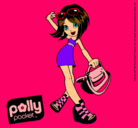 Dibujo Polly Pocket 12 pintado por Luquis