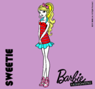 Dibujo Barbie Fashionista 6 pintado por yadrianis