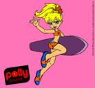 Dibujo Polly Pocket 3 pintado por Amorcito