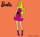 Dibujo Barbie veraniega pintado por pocho