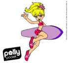 Dibujo Polly Pocket 3 pintado por merchi