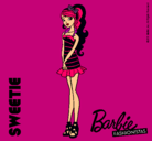 Dibujo Barbie Fashionista 6 pintado por azuleta