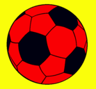 Dibujo Pelota de fútbol II pintado por futbol