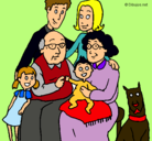 Dibujo Familia pintado por avaeacag