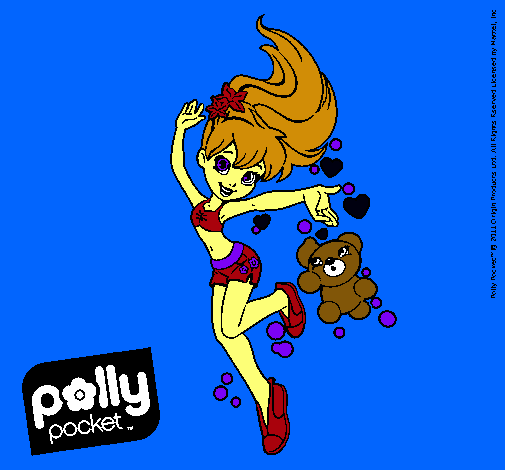 Dibujo Polly Pocket 14 pintado por zayuri