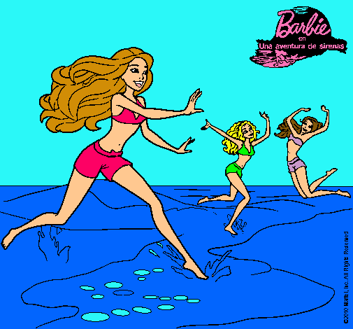 Barbie de regreso a la playa