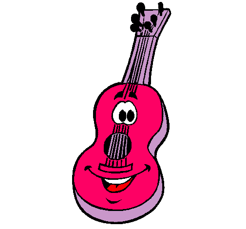 Dibujo Guitarra española pintado por nela90
