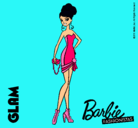 Dibujo Barbie Fashionista 5 pintado por valeria05