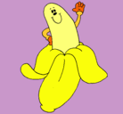 Dibujo Banana pintado por alejaca