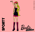 Dibujo Barbie Fashionista 4 pintado por Cosholatee