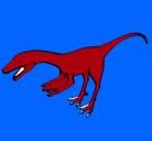Dibujo Velociraptor II pintado por ALDO