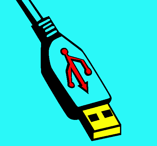 Dibujo USB pintado por tincho