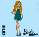 Dibujo Barbie Fashionista 3 pintado por valee05