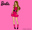 Dibujo Barbie veraniega pintado por tutifrutis