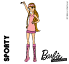 Dibujo Barbie Fashionista 4 pintado por samantha14