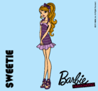 Dibujo Barbie Fashionista 6 pintado por Aropop