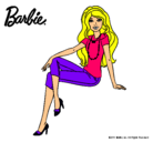 Dibujo Barbie moderna pintado por nalta