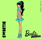 Dibujo Barbie Fashionista 6 pintado por BUNEARY