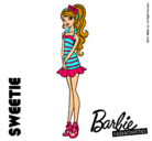 Dibujo Barbie Fashionista 6 pintado por samantha14