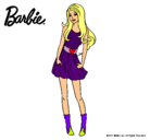 Dibujo Barbie veraniega pintado por poni