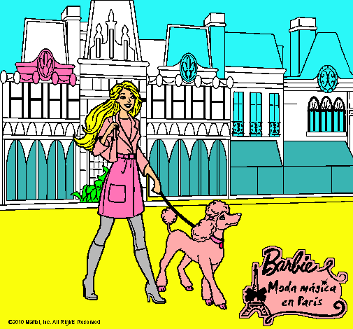 Barbie y su perrita