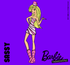 Dibujo Barbie Fashionista 2 pintado por Martam