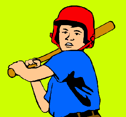 Dibujo Niño bateador pintado por CR7_